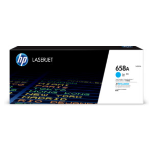 HP 658A originele cyaan LaserJet tonercartridge