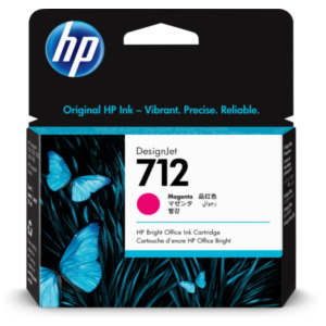 HP 712 29 ml inktcartridge voor DesignJet, magenta