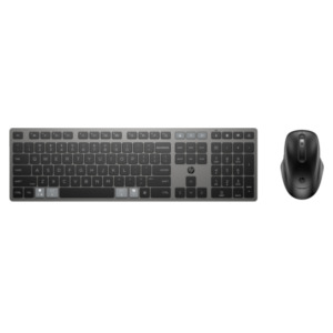 HP 720 Multi-Device Rechargeable Wireless Keyboard and Mouse Combo