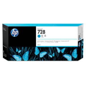 HP 728 cyaan DesignJet inktcartridge, 300 ml