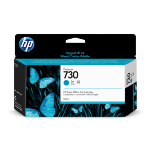 HP 730 cyaan DesignJet inktcartridge, 130 ml