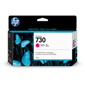 HP 730 magenta DesignJet inktcartridge, 130 ml