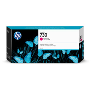 HP 730 magenta DesignJet inktcartridge, 300 ml