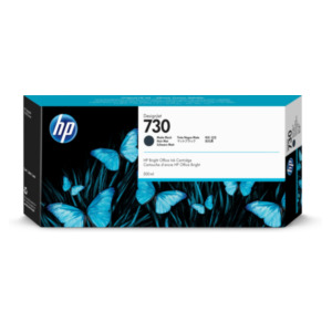 HP 730 matzwarte DesignJet inktcartridge, 300 ml