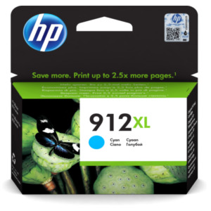 HP 912XL originele high-capacity cyaan inktcartridge