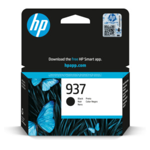 HP 937 originele zwarte inktcartridge