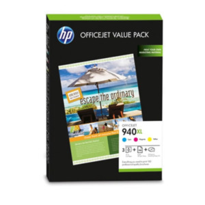 HP 940XL Officejet brochure value pack, 100 vel/210 x 297 mm