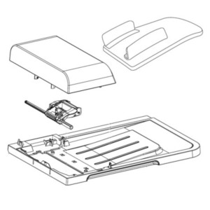 HP CC434-67902 Automatische documentinvoer (ADF) papierlade & documentinvoer