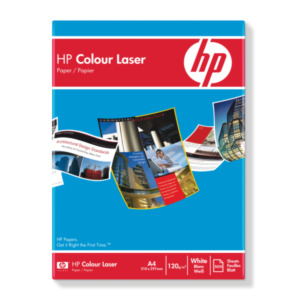 HP Color Laser Paper, 120 g/m², 250 vel, A4/210 x 297 mm