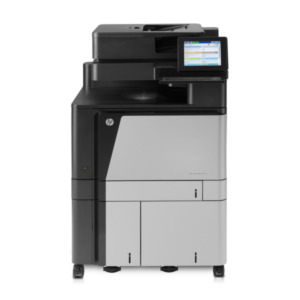 HP Color LaserJet Enterprise Flow M880z+ multifunctionele printer, Printen, kopiëren, scannen, faxen, Invoer voor 200 vel; Printen via USB-poort aan voorzijde; Scans naar e-mail/pdf; Dubbelzijdig printen