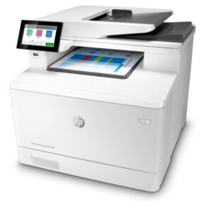 HP Color LaserJet Enterprise MFP M480f, Kleur, Printer voor Bedrijf, Printen, kopiëren, scannen, faxen, Compact formaat; Optimale beveiliging; Dubbelzijdig printen; Automatische documentinvoer voor 50 vellen; Energiezuinig
