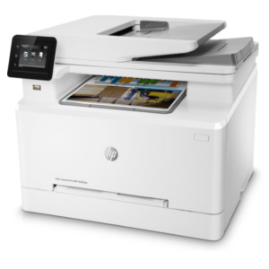 HP Color LaserJet Pro MFP M283fdn, Color, Printer voor Printen, kopiëren, scannen, faxen, Printen via USB-poort aan voorzijde; Scannen naar e-mail; Dubbelzijdig printen; ADF voor 50 vel ongekruld
