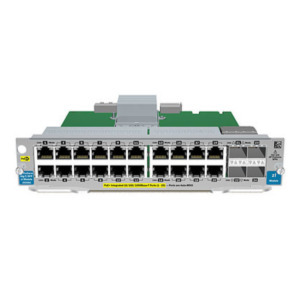 HP E 20-port Gig-T / 2-port 10GbE SFP+ v2 network switch module Gigabit Ethernet