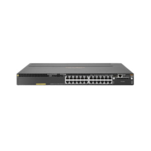 HP E Aruba Networking Aruba 3810M 24G PoE+ 1-slot Managed L3 Gigabit Ethernet (10/100/1000) Power over Ethernet (PoE) 1U Zwart