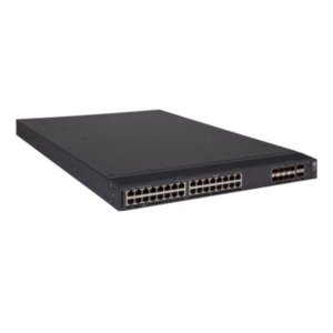 HP E FlexFabric 5700-32XGT-8XG-2QSFP+ Managed L3 10G Ethernet (100/1000/10000) 1U Zwart