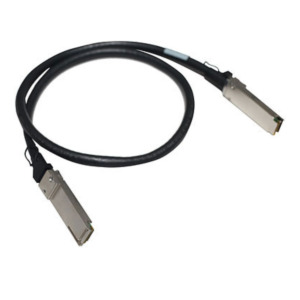 HP E X240 40G QSFP+/QSFP+ 1m Glasvezel kabel SFP+ Zwart