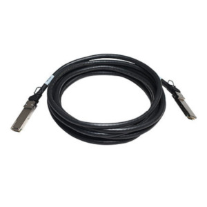 HP E X240 40G QSFP+/QSFP+ 5m Glasvezel kabel SFP+ Zwart