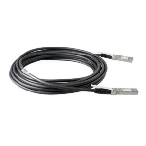HP E X242 SFP+ SFP+ 7m Direct Attach Cable Glasvezel kabel SFP+ Zwart