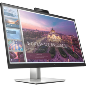 HP E24d G4 computer monitor 60,5 cm (23.8") 1920 x 1080 Pixels Full HD LED Zwart, Zilver