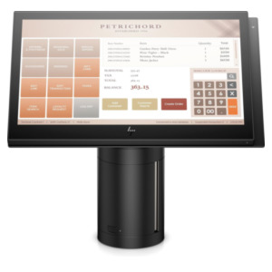 HP Engage One All-in-One System Model 145 i5-7300U 2,6 GHz Alles-in-een 35,6 cm (14") 1920 x 1080 Pixels Touchscreen Zwart