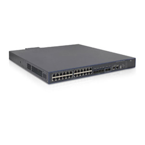 HP Enterprise 5500-24G-PoE+-4SFP HI Managed L3 Gigabit Ethernet (10/100/1000) Power over Ethernet (PoE) Zwart