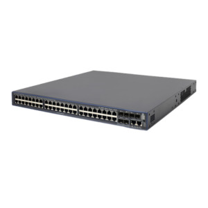 HP Enterprise 5500-48G-PoE+-4SFP HI Managed L3 Gigabit Ethernet (10/100/1000) Power over Ethernet (PoE) Zwart