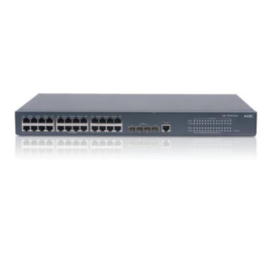 HP Enterprise A 5210-24G-PoE Managed Power over Ethernet (PoE) 1U