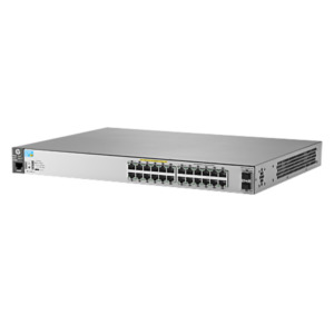 HP Enterprise Aruba 2530 24G PoE+ 2SFP+ Managed L2 Gigabit Ethernet (10/100/1000) Power over Ethernet (PoE) 1U Grijs