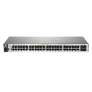 HP Enterprise Aruba 2530 48G PoE+ Managed L2 Gigabit Ethernet (10/100/1000) Power over Ethernet (PoE) 1U Grijs