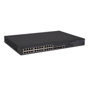 HP Enterprise FlexNetwork 5130 24G PoE+ 4SFP+ (370W) EI Managed L3 Gigabit Ethernet (10/100/1000) Power over Ethernet (PoE) 1U Zwart