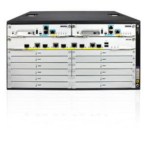 HP Enterprise FlexNetwork MSR4080 bedrade router Gigabit Ethernet Zwart, Zilver