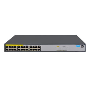 HP Enterprise Hewlett Packard Enterprise 1420-24G-PoE+ (124W) Unmanaged L2 Gigabit Ethernet (10/100/1000) Power over Ethernet (PoE) 1U Grijs
