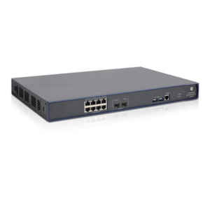 HP Enterprise Hewlett Packard Enterprise 830 8-port PoE+ Unified Wired-WLAN Managed L3 Gigabit Ethernet (10/100/1000) Zwart 1U Power over Ethernet (PoE)
