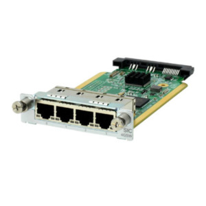 HP Enterprise Hewlett Packard Enterprise MSR 4-port Gig-T Switch SIC Module network switch module Gigabit Ethernet