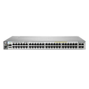 HP Enterprise Hewlett Packard Enterprise ProCurve 3800-48G-PoE+-4XG Managed L3 Gigabit Ethernet (10/100/1000) Power over Ethernet (PoE) 1U Grijs