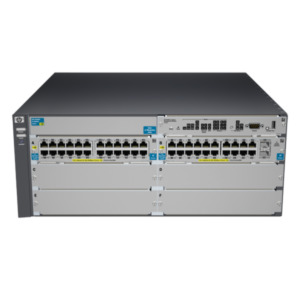 HP Enterprise Hewlett Packard Enterprise ProCurve 5406-44G-PoE+-2XG v2 zl Managed L3 Gigabit Ethernet (10/100/1000) Power over Ethernet (PoE) 4U Grijs