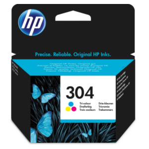 HP Enterprise HP 304 originele drie-kleuren inktcartridge