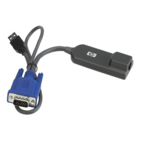 HP Enterprise KVM Console USB Interface Adapter toetsenbord-video-muis (kvm) kabel Zwart