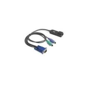 HP Enterprise KVM toetsenbord-video-muis (kvm) kabel Zwart