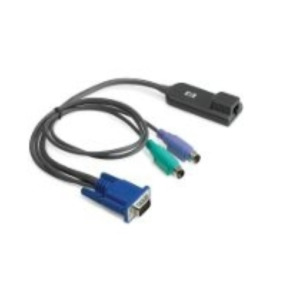 HP Enterprise KVM toetsenbord-video-muis (kvm) kabel Zwart