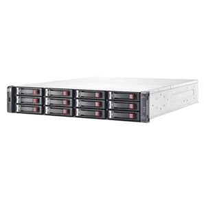 HP Enterprise MSA 1040 disk array Rack (2U) Zwart, Roestvrijstaal