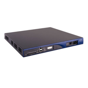 HP Enterprise MSR30-20 bedrade router Gigabit Ethernet Zwart, Blauw