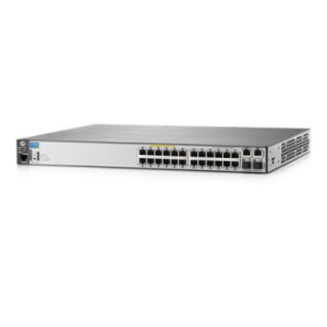 HP Enterprise ProCurve 2620-24-PoE+ Managed L3 Fast Ethernet (10/100) Power over Ethernet (PoE) 1U Zilver