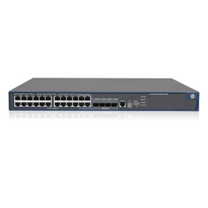 HP Enterprise ProCurve 5500-24G-PoE+ SI Managed L3 Gigabit Ethernet (10/100/1000) Power over Ethernet (PoE) 1U Zwart