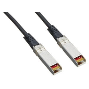 HP Enterprise X240 10G SFP+ 3m DAC Glasvezel kabel SFP+ Zwart