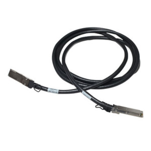 HP Enterprise X240 40G QSFP+/QSFP+ 3m Glasvezel kabel SFP+ Zwart