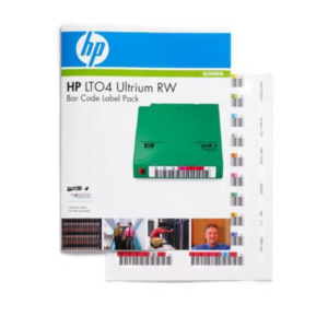 HP Hewlett Packard Enterprise Q2009A barcode-label