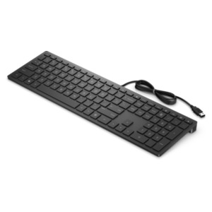 HP Pavilion 300 toetsenbord (Belgische Layout - AZERTY) USB Zwart