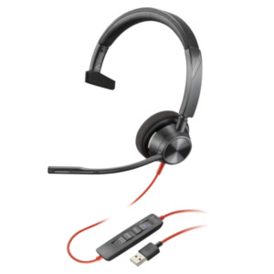 HP POLY Blackwire 3310 Microsoft Teams Certified USB-A Headset