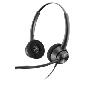 HP POLY EncorePro 320 met Quick Disconnect Binaural Headset TAA